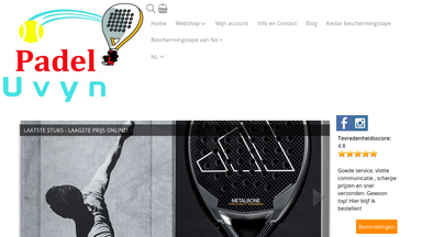 Padel Uvyn - Uw padel webshop